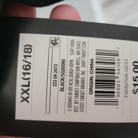 Art Class Girls Smiley World Black Sweatshirt - Picture 3 of 5